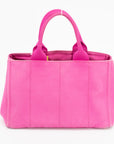 Pink Canapa Logo Medium Tote 