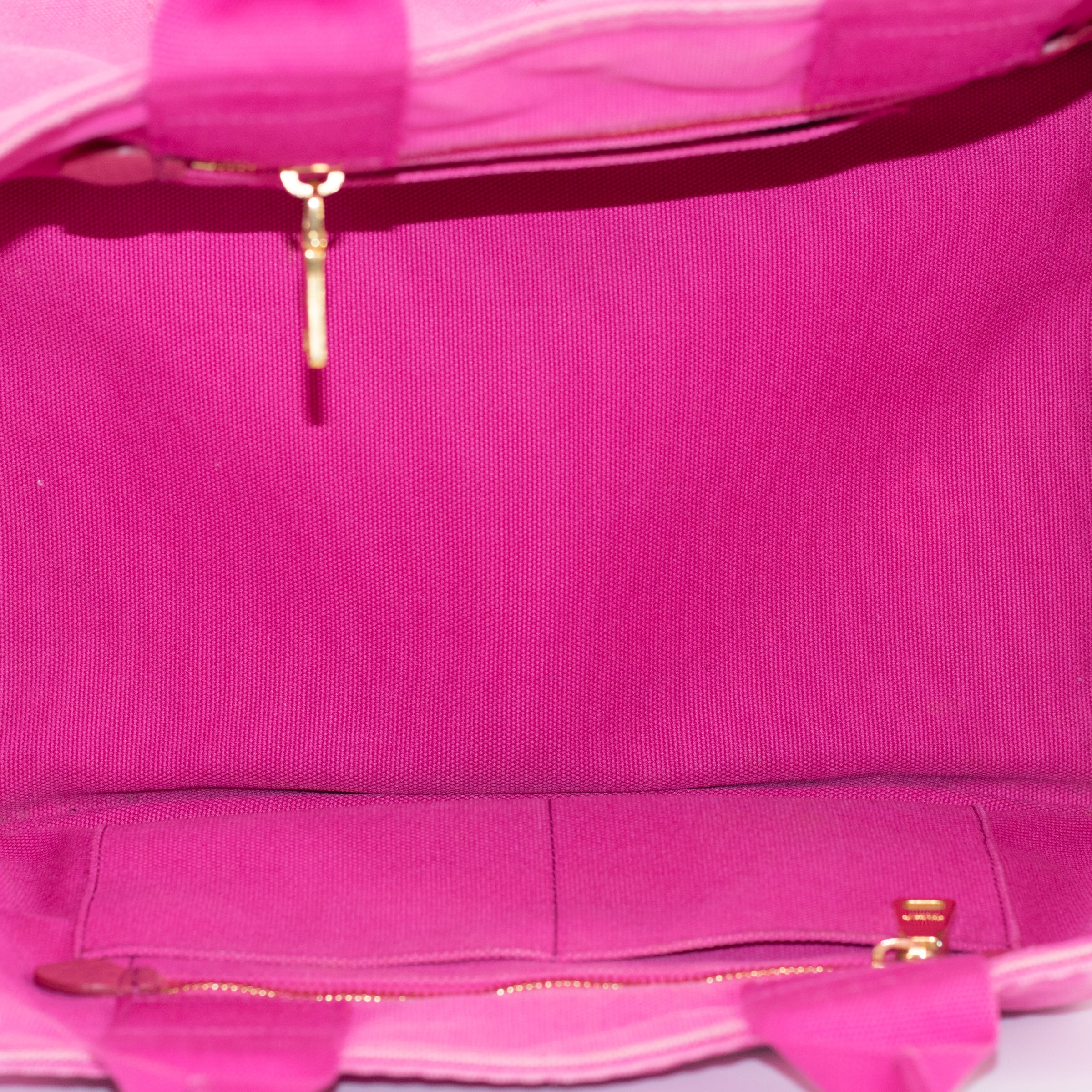 Pink Canapa Logo Medium Tote 