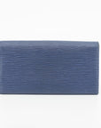 Louis Vuitton Epi Blue Sarah Wallet 