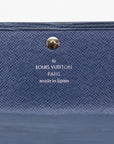 Louis Vuitton Epi Blue Sarah Wallet 