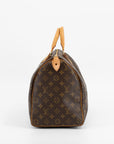 Louis Vuitton Monogram Brown Speedy 40 Handbag