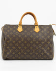 Louis Vuitton Monogram Canvas Speedy 35 Handbag