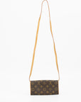 Louis Vuitton Monogram Twin Pochette PM Brown Crossbody Bag