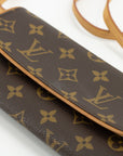 Louis Vuitton Monogram Twin Pochette PM Brown Crossbody Bag