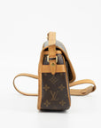 Louis Vuitton Monogram Brown Sologne Handbag 