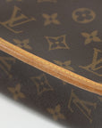 Louis Vuitton Monogram Brown Sologne Handbag 