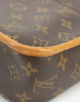 Louis Vuitton Monogram Brown Canvas Sologne Crossbody Bag 