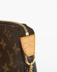 Louis Vuitton Monogram Mini Pochette Accessories Brown Mini Bag