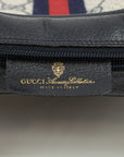 Gucci GG Navy Coated Canvas/Leather Supreme Shoulder Bag