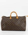 Louis Vuitton Monogram Canvas Speedy 40 