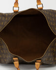 Louis Vuitton Monogram Keepall Bandouliere 50 Travel Bag 