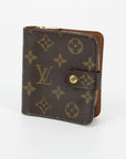 Louis Vuitton Monogram Canvas Compact Wallet