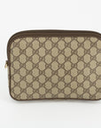 Gucci GG Canvas Brown Vintage Crossbody Bag 