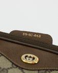 Gucci GG Canvas Brown Vintage Crossbody Bag 