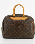 Louis Vuitton Monogram Brown Canvas Deauville Tote Bag