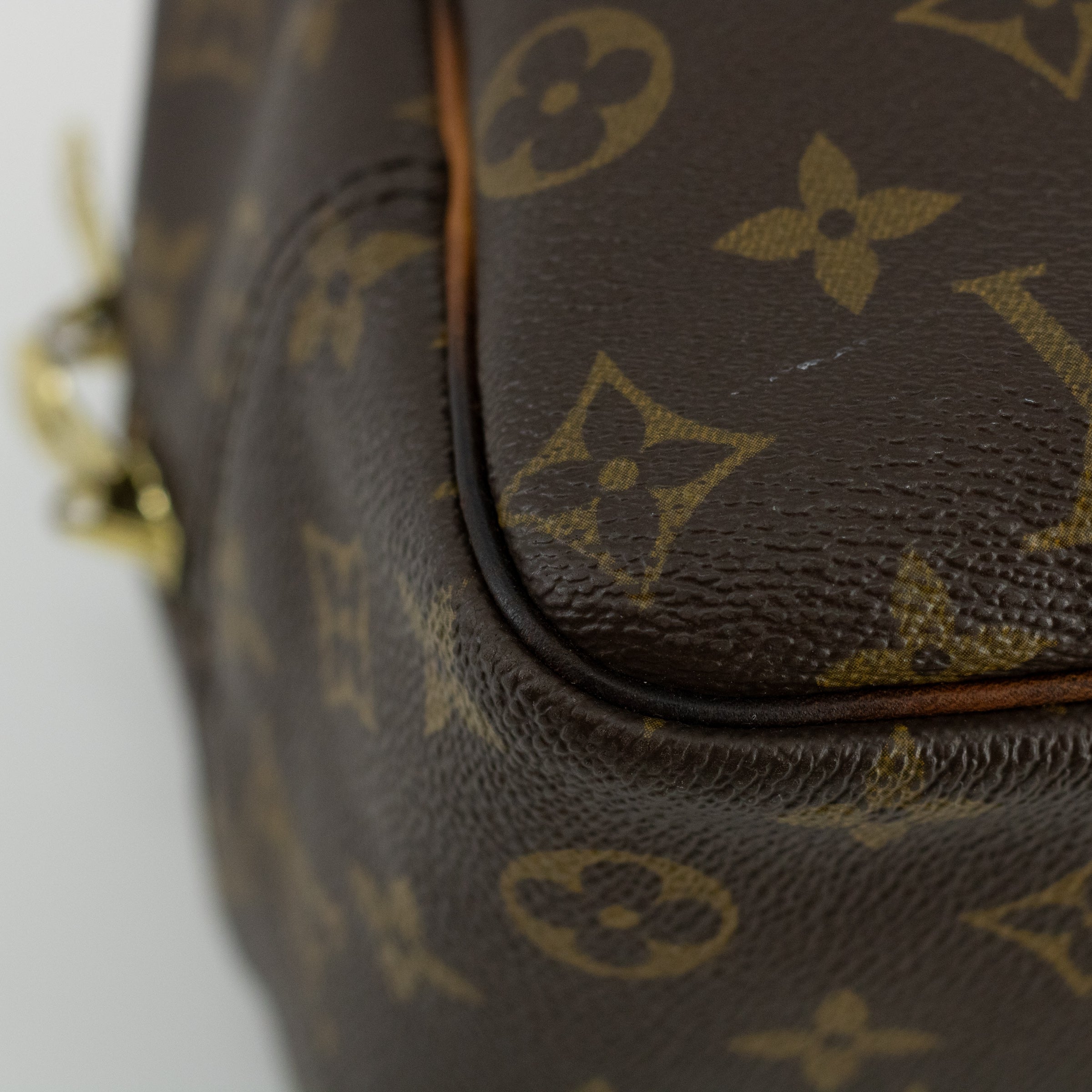 Louis Vuitton Monogram Brown Canvas Deauville Tote Bag