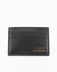 Gucci Gold Logo Card Holder 