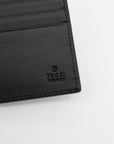 Gucci Black Gold Logo Bifold 