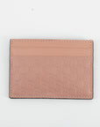 Gucci Guccissima Pale Pink Card Holder 