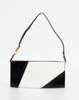 Salvatore Ferragamo Black / White Pochette