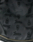 Gucci GG Leather Black Sima Tote Bag