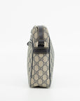 Gucci GG Coated Canvas Navy Crossbody Bag 