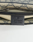 Gucci GG Coated Canvas Navy Crossbody Bag 