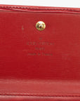 Louis Vuitton Red Epi Compact Wallet 