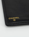 Chanel Black Bifold Leather Wallet Small leather Goods