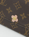 Louis Vuitton Monogram Canvas Emilie Floral Wallet