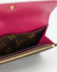 Louis Vuitton Monogram Canvas Emilie Floral Wallet