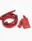 YSL Red Cabas Leather 2WAY Crossbody 