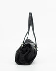 Prada Black Tessuto Nylon x Leather Tote Bag 