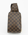 Louis Vuitton Damier Ebene Canvas Geronimos Belt Bag  