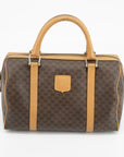 Celine Brown Macadam Boston Bag