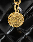 Chanel Classic Style Reprint Tote Hand Bag Patent Enamel Tote Bag