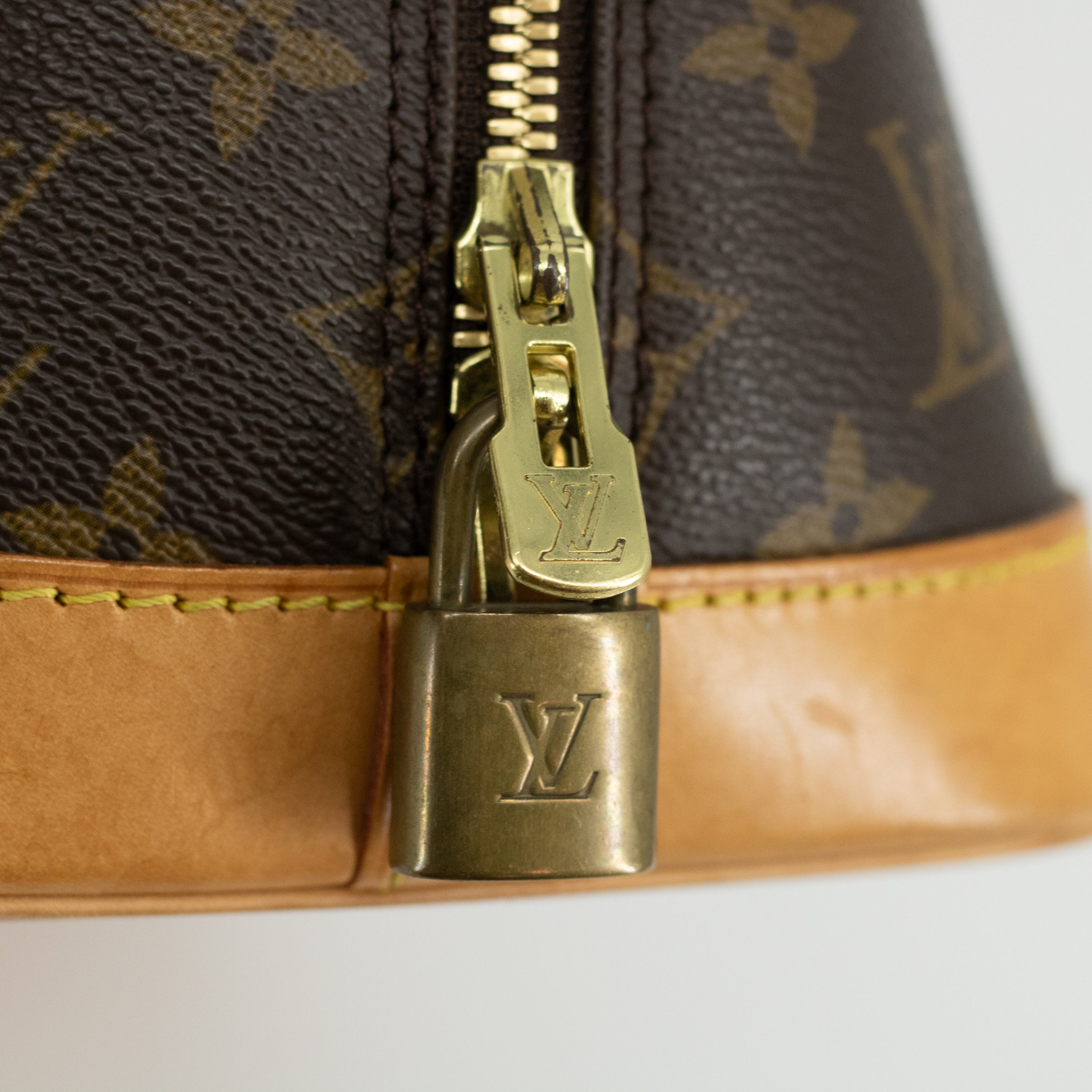 Louis Vuitton Monogram Canvas Alma PM Tote Bag 