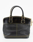 Louis Vuitton Suhali Lockit PM Black Tote Bag