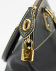 Louis Vuitton Suhali Lockit PM Black Tote Bag