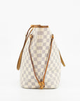 Louis Vuitton Damier Azur Neverfull MM Tote Bag 