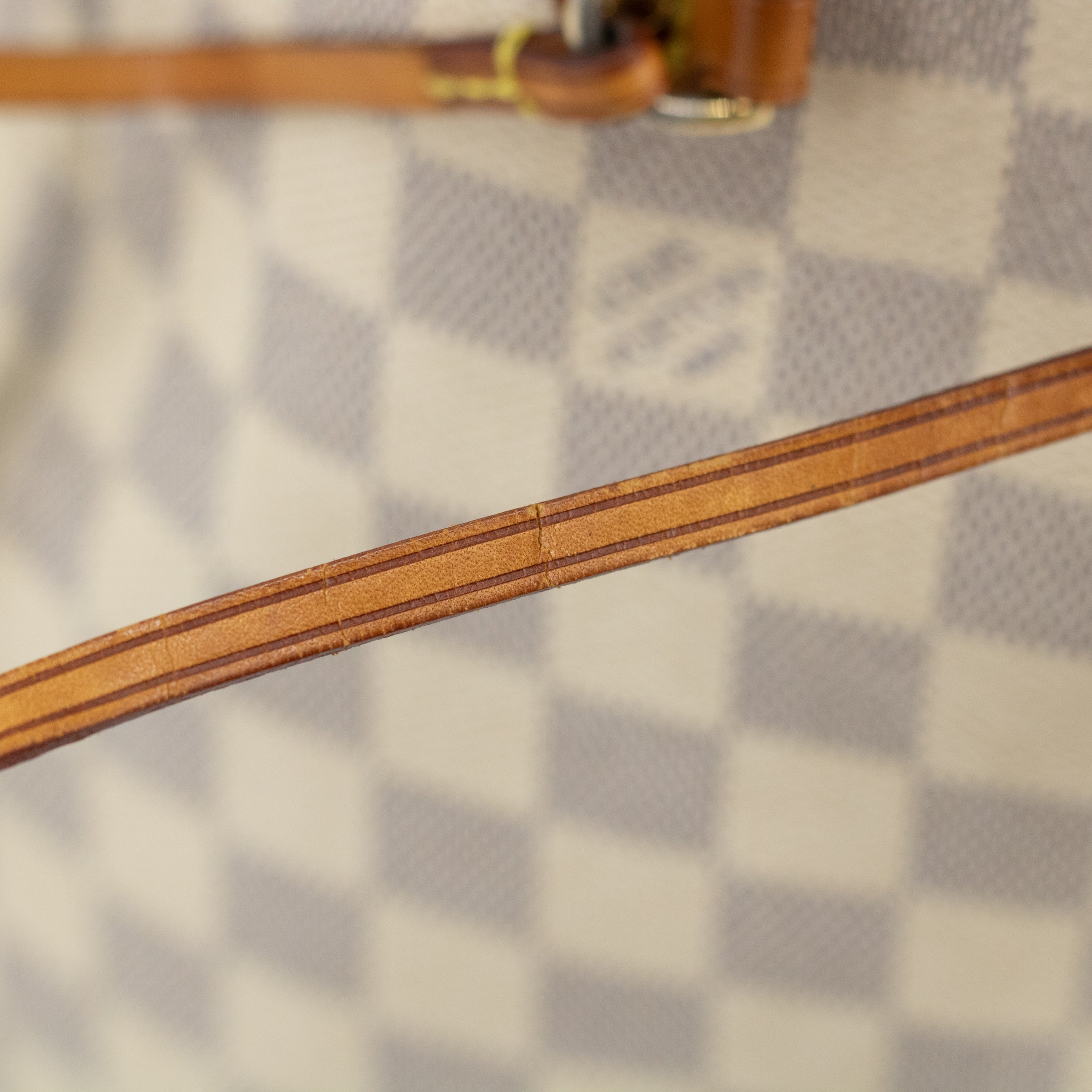 Louis Vuitton Damier Azur Neverfull MM Tote Bag 