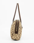 Gucci GG Canvas Britt Boston Shoulder Bag 