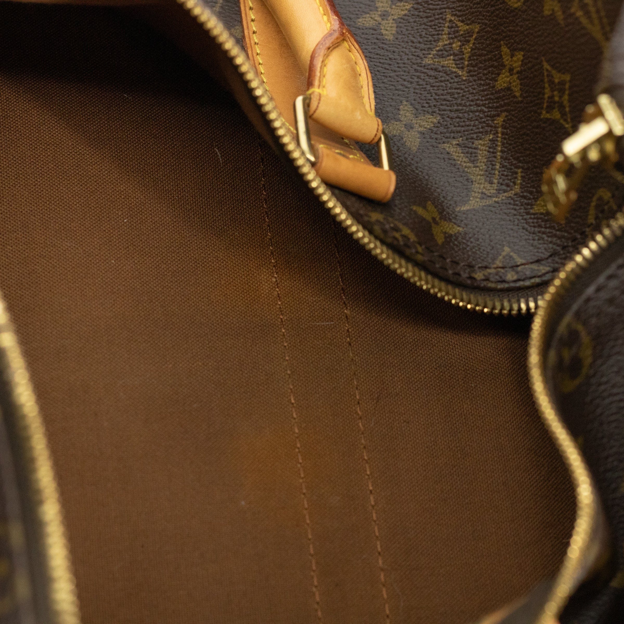 Louis Vuitton Monogram Brown Canvas Keepall 50 