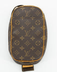 Louis Vuitton Monogram Brown Canvas Pochette Gange 