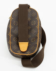 Louis Vuitton Monogram Brown Canvas Pochette Gange 