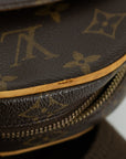 Louis Vuitton Monogram Brown Canvas Pochette Gange 