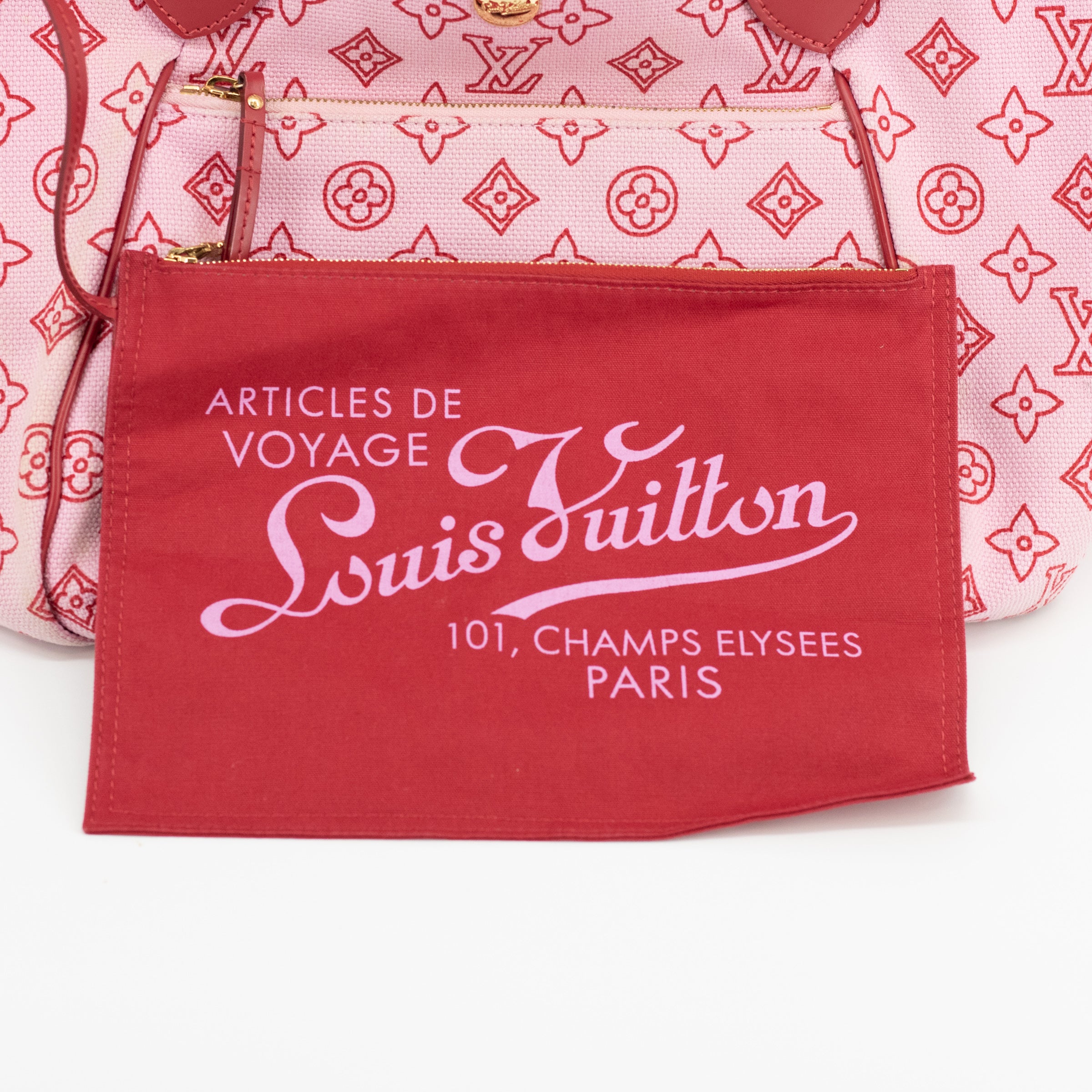 Louis Vuitton Pink Monogram Cabas Ipanema PM 