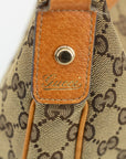 Gucci Brown GG Canvas Abbey D Ring Shoulder Bag 