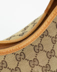 Gucci Brown GG Canvas Abbey D Ring Shoulder Bag 