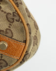 Gucci Brown GG Canvas Abbey D Ring Shoulder Bag 